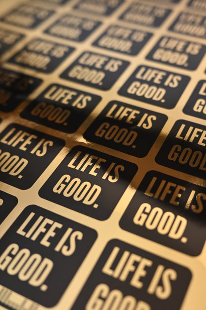 SOCIETY®  PS-GOLD 4MIL GOLD METALLIC VINYL