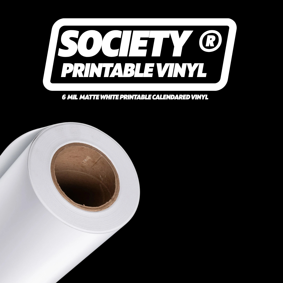6MIL  PRINTABLE VINYL  Society SP600-M